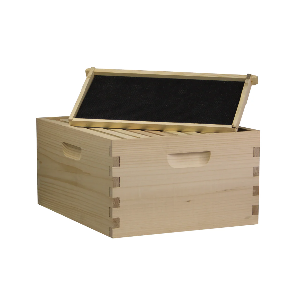 10-Frame Complete Beehive Kit – Fully Assembled & Painted (1 Deep & 1 Medium Box) Amish-Made with Frames & Wax-Coated Foundations | Weeks Honey Farm - Image 3