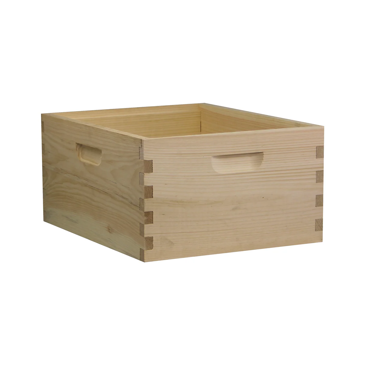 10 Frame Langstroth Deep Brood Box – Amish-Made Eastern White Pine (No Frames) | Weeks Honey Farm