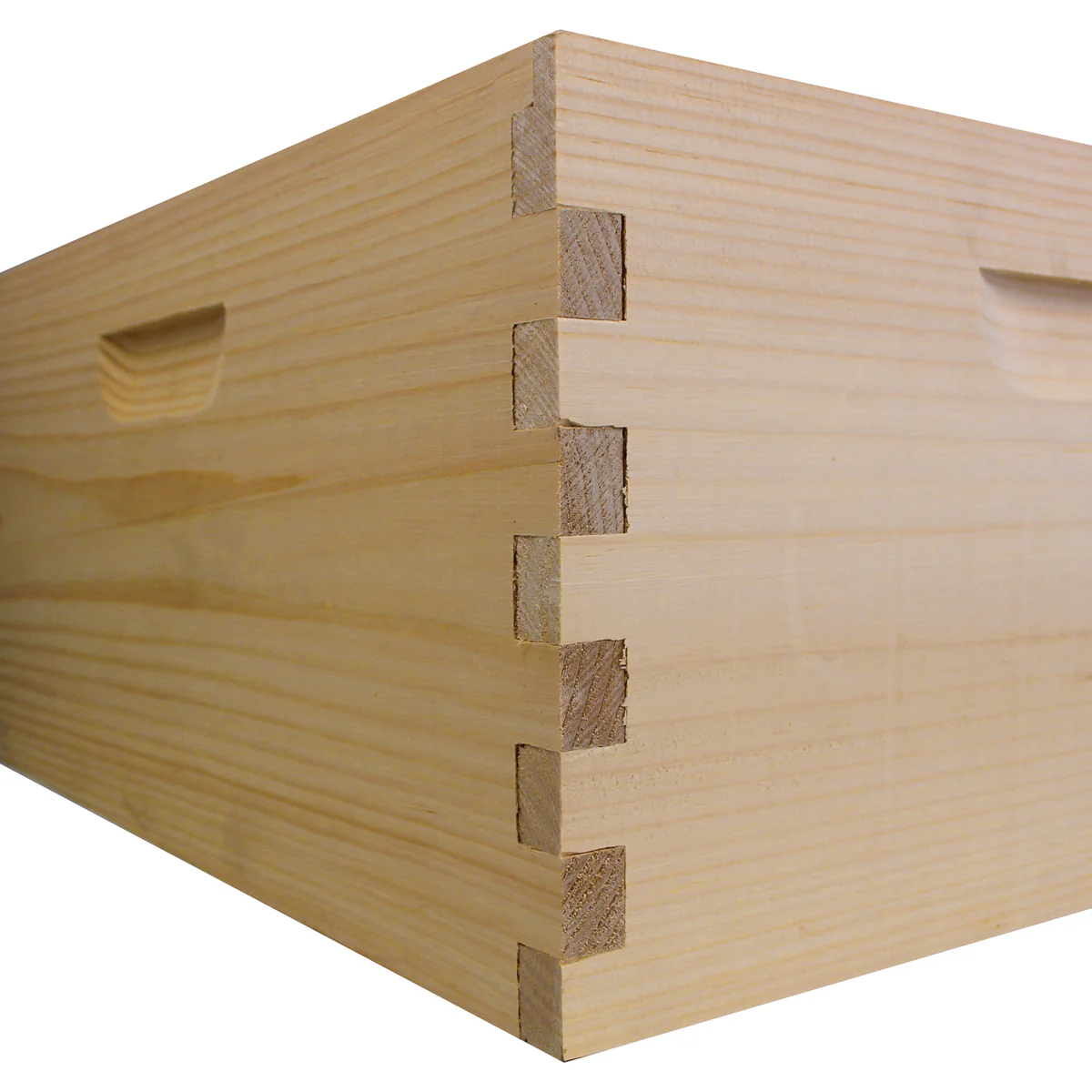 10 Frame Langstroth Deep Brood Box – Amish-Made Eastern White Pine (No Frames) | Weeks Honey Farm - Image 2