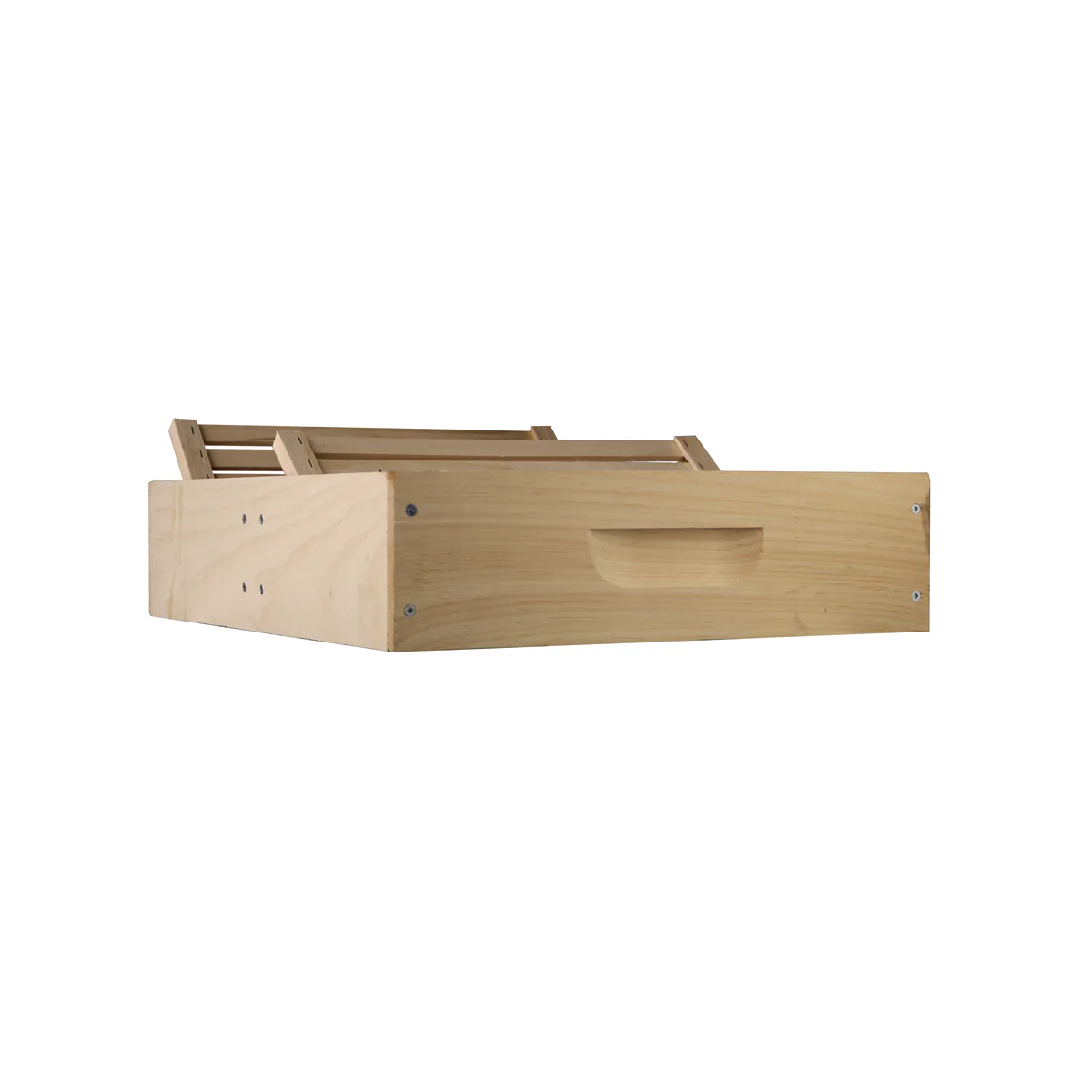 8 Frame Amish-Made Feeder Box with Floating Slatted Boards – Safe, Efficient Hive Feeding | Weeks Honey Farm - Image 2