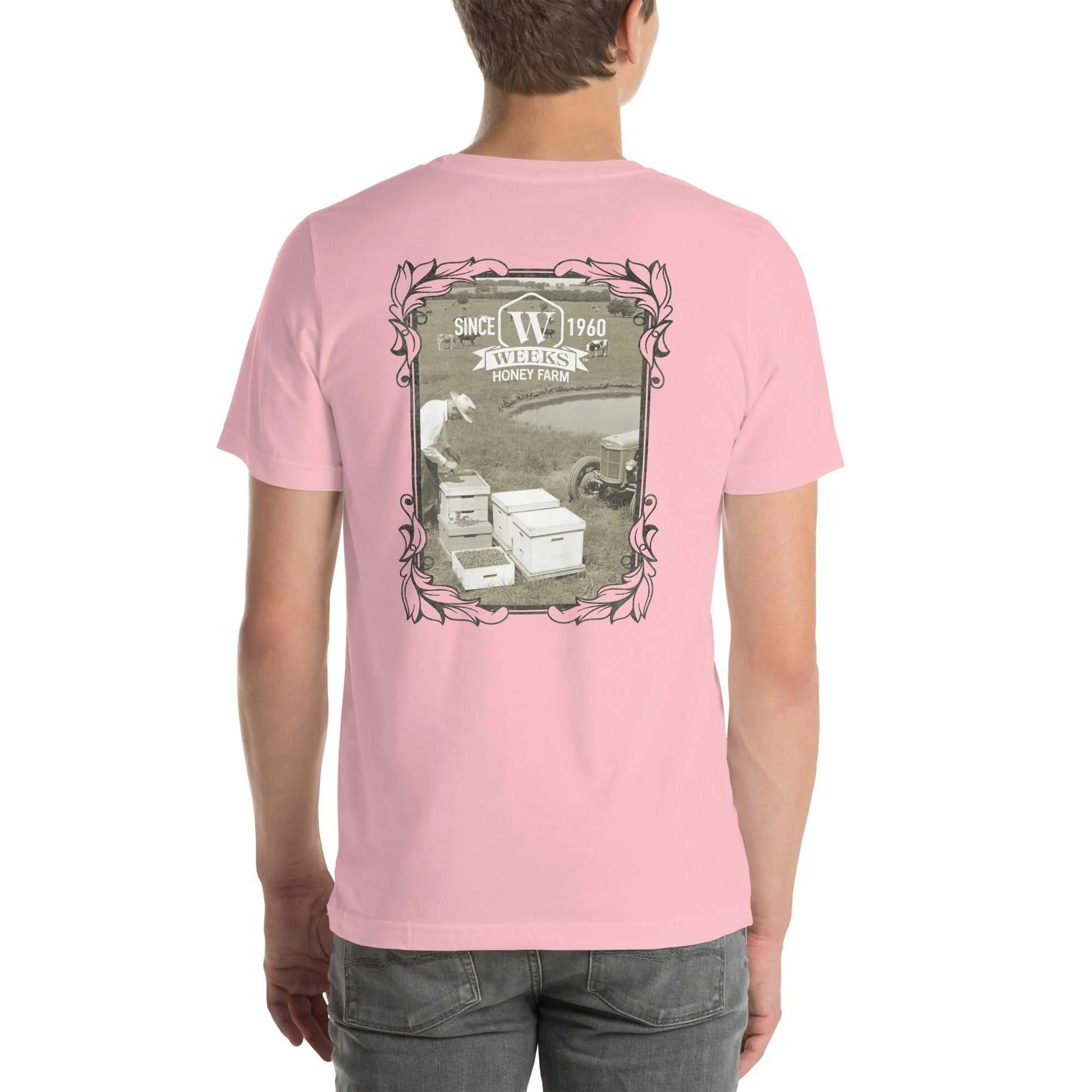 A Farmer and His Bees, 1960 Soft Fit Unisex t-shirt - Image 20