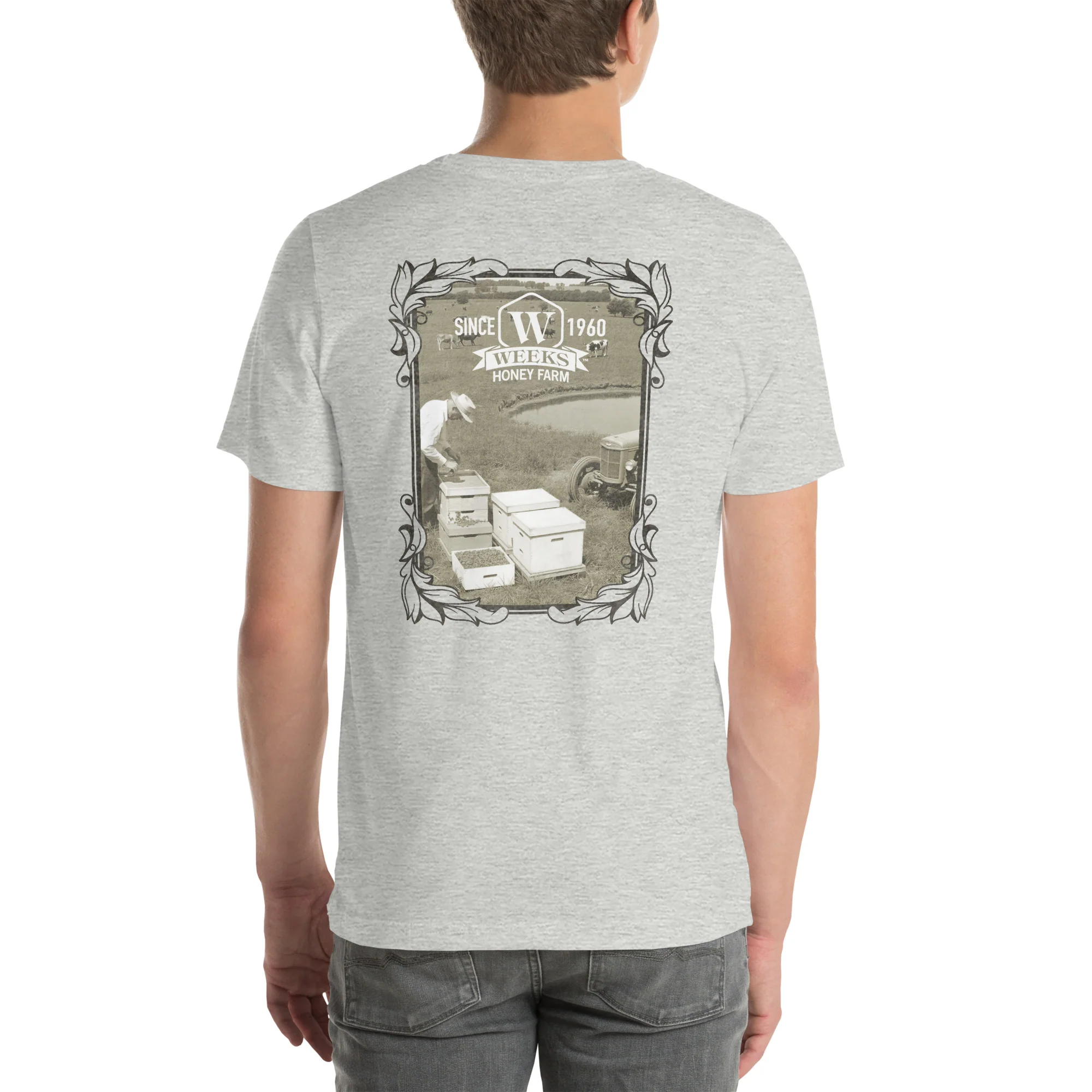 A Farmer and His Bees, 1960 Soft Fit Unisex t-shirt - Image 26