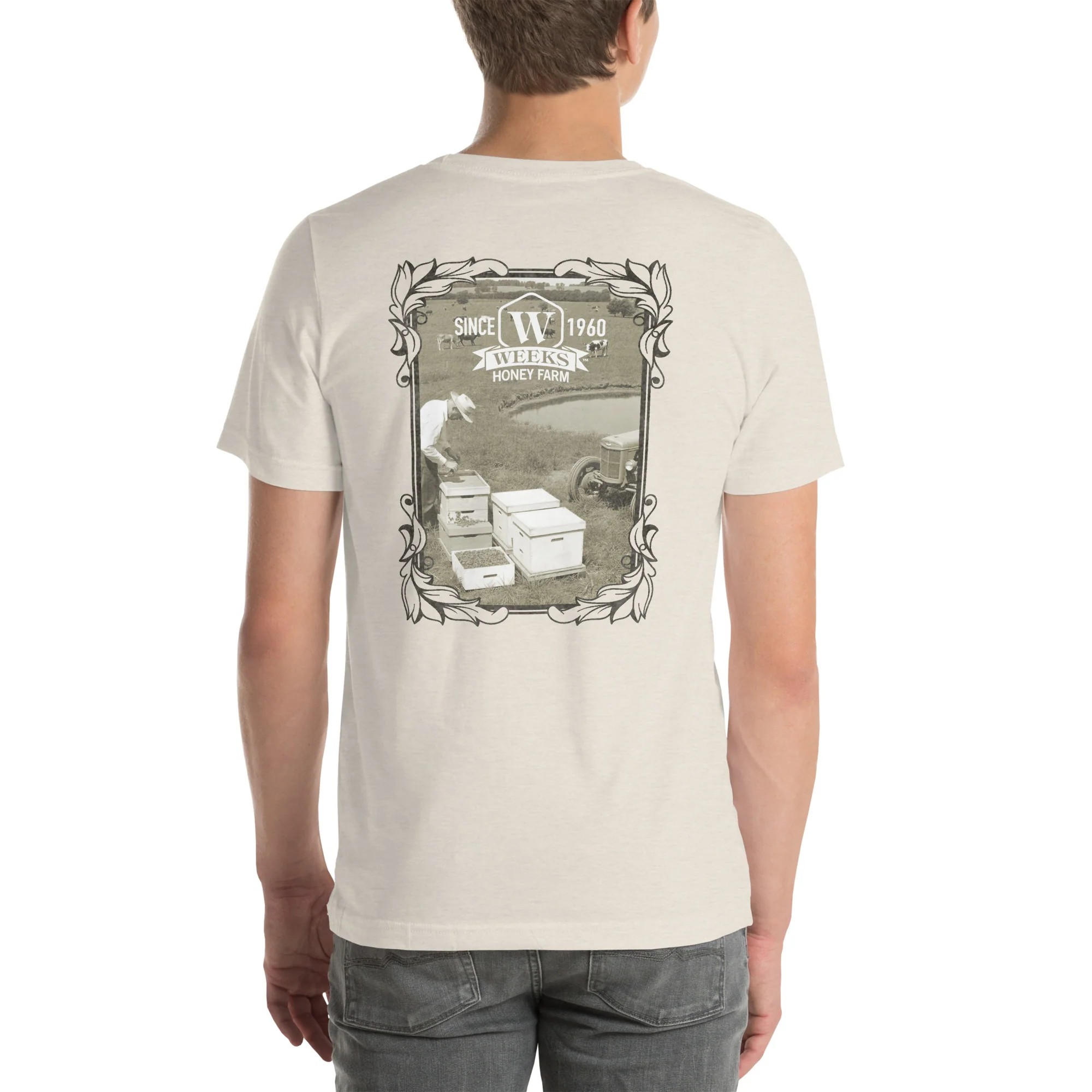 A Farmer and His Bees, 1960 Soft Fit Unisex t-shirt - Image 38