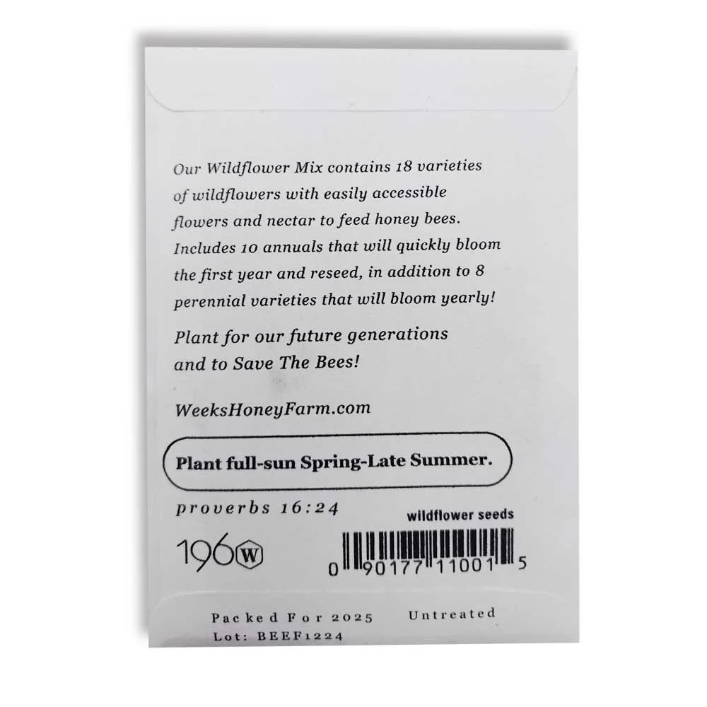 BOGO Bee Friendly Seed Collection Inspired by Our Honey Bees Favorite Flowers (3 Pack) - Image 7