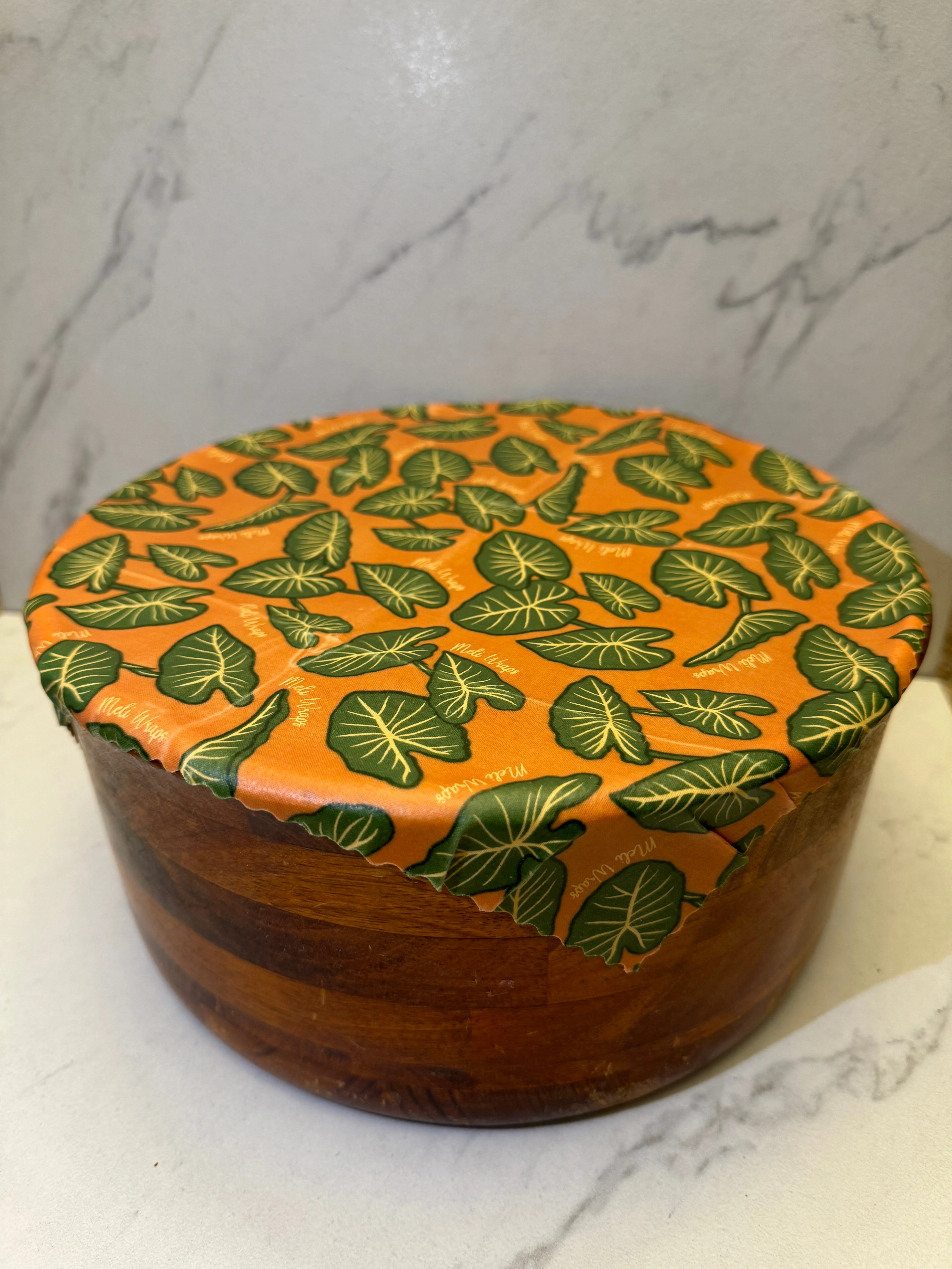 Beeswax Food Wrap - Kalo Print - Image 2