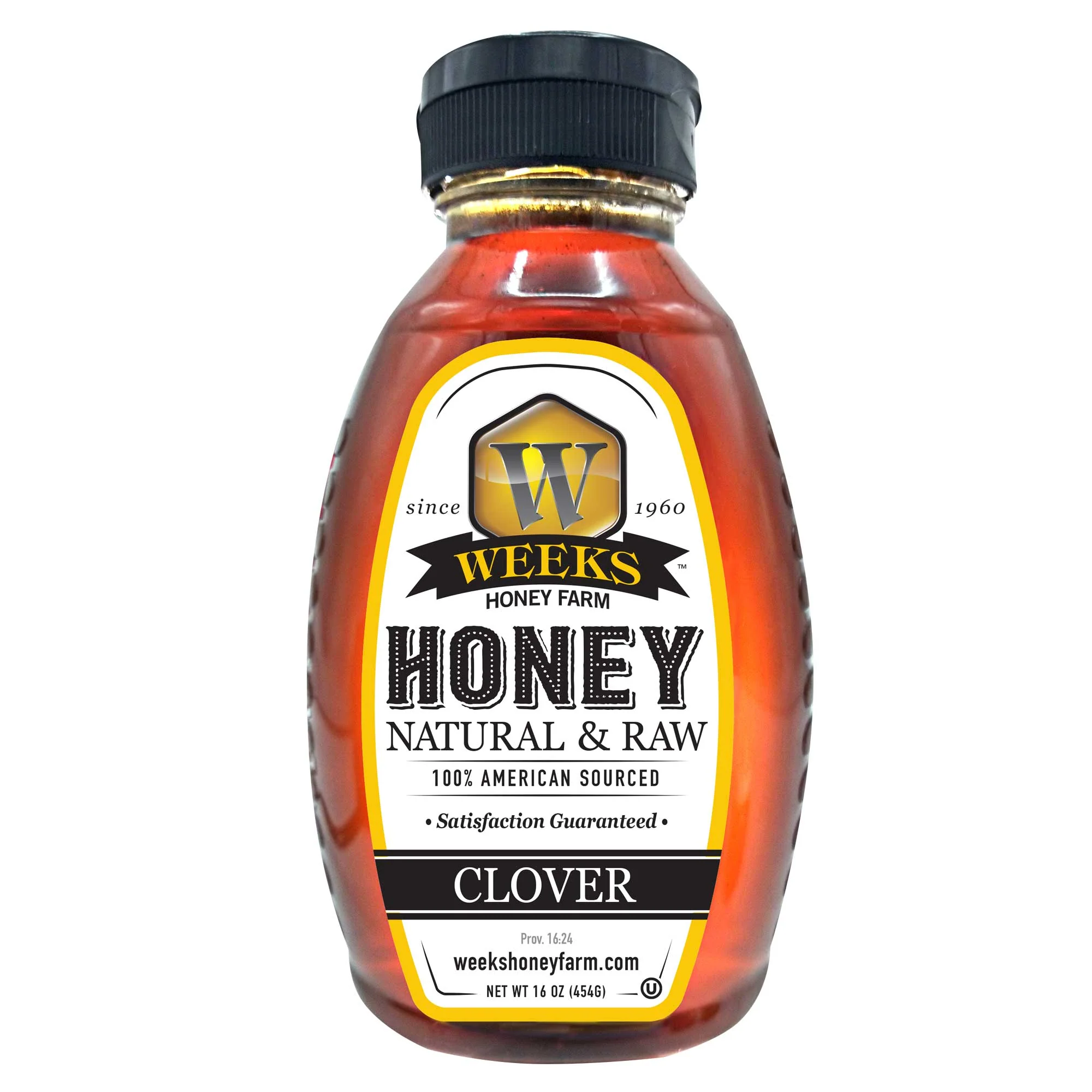 All-Natural Pure Raw Clover Honey - Sweet, Light, & Nutrient-Rich, No Additives, Sourced from American West Clover Fields - Image 5
