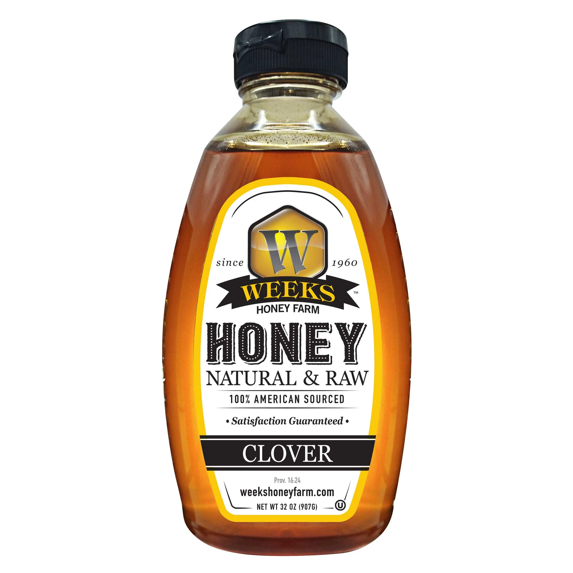 All-Natural Pure Raw Clover Honey - Sweet, Light, & Nutrient-Rich, No Additives, Sourced from American West Clover Fields - Image 6