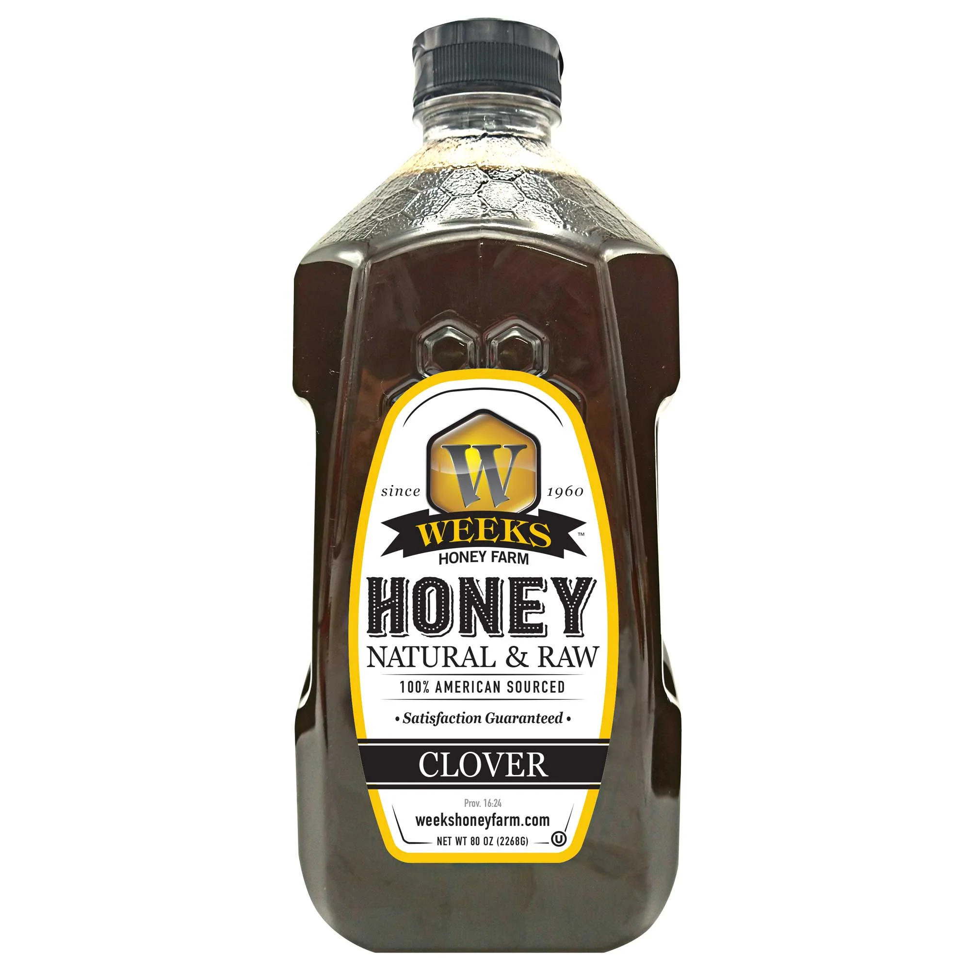 All-Natural Pure Raw Clover Honey - Sweet, Light, & Nutrient-Rich, No Additives, Sourced from American West Clover Fields - Image 7