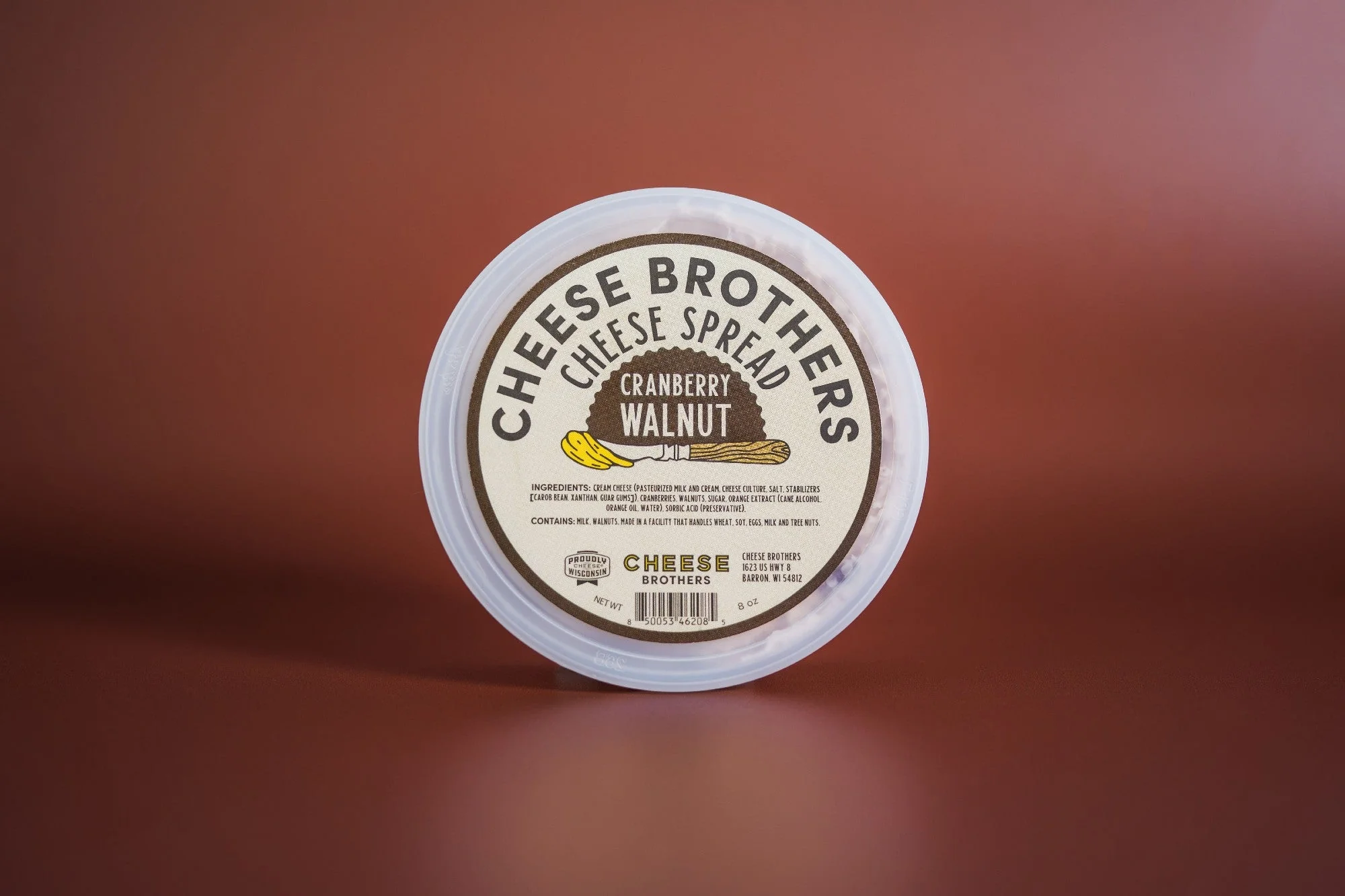 Cranberry Walnut Cheese Spread *New* from Wisconsin - Image 2
