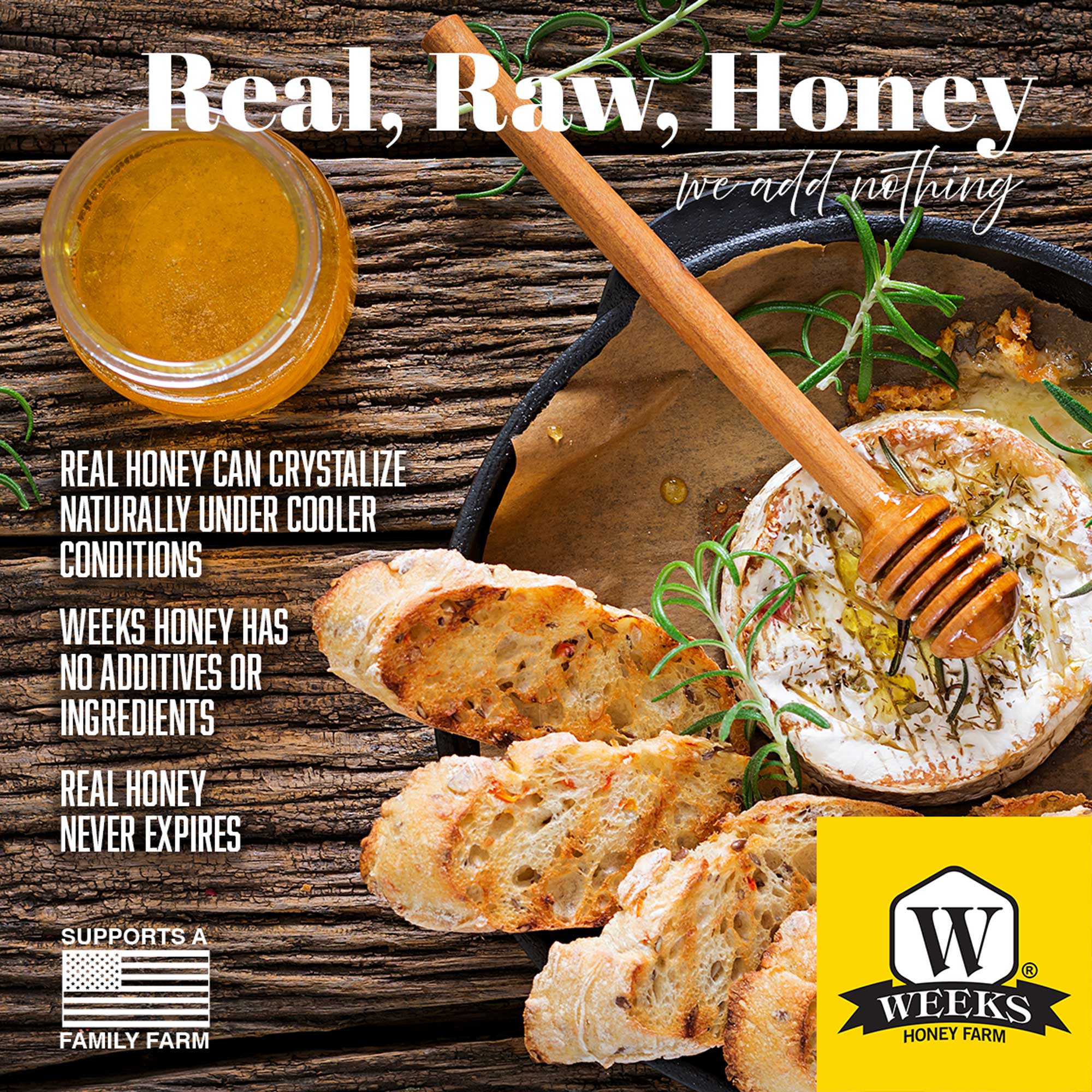 Our Best All-Natural Pure Raw Gallberry Honey - Image 4