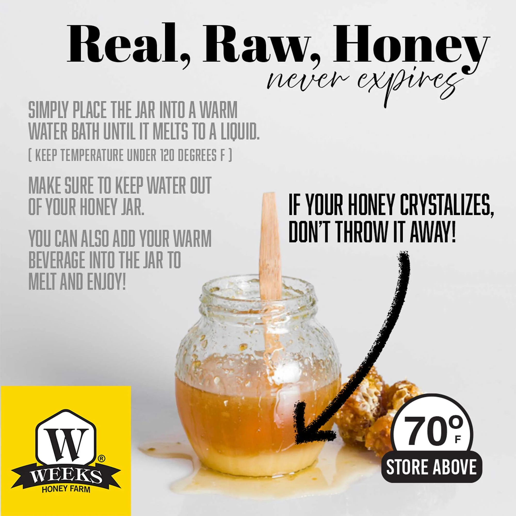 Our Best All-Natural Pure Raw Gallberry Honey - Image 5