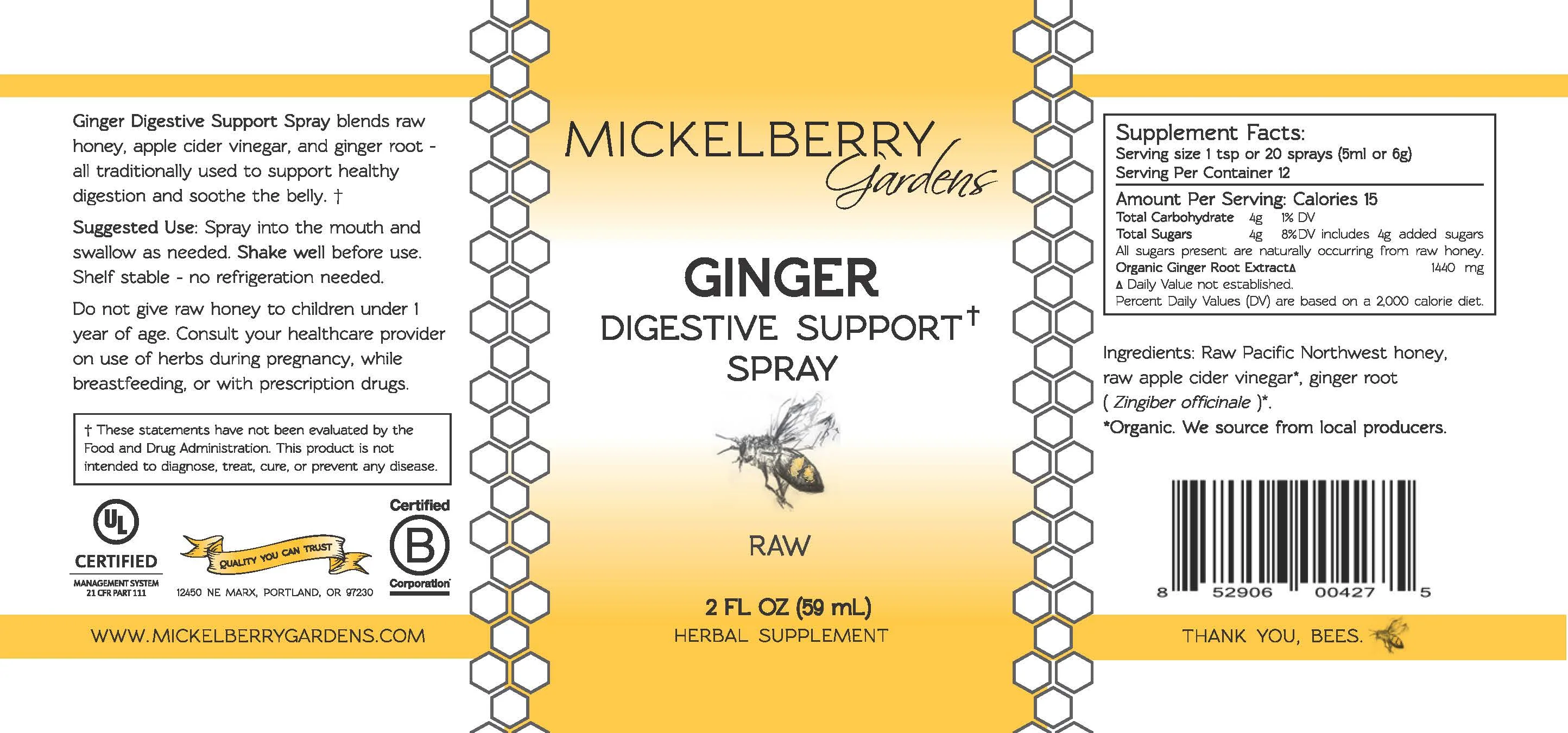 Ginger Digestive Support Spray - Image 11