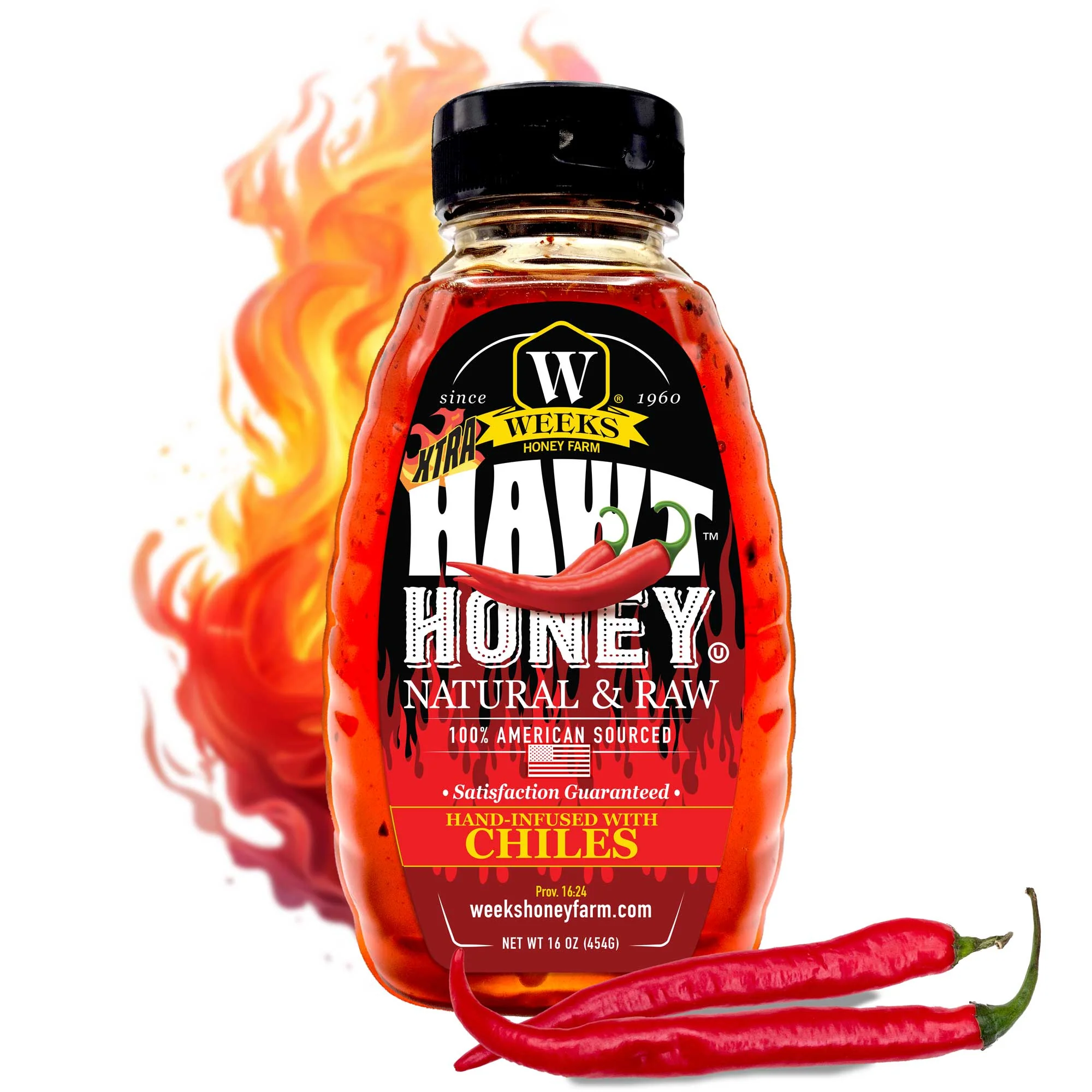Week's Hawt Honey: Raw, Natural Chile-Infused Hot Honey from the South - Image 5