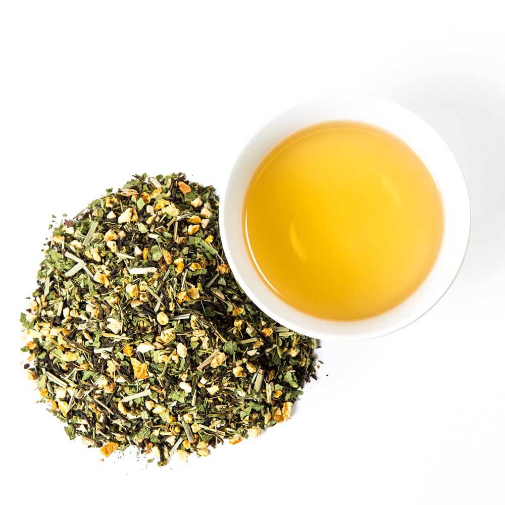 Healing Honeysuckle Glass Jar of Loose Leaf Tea - 30 Servings - Image 4