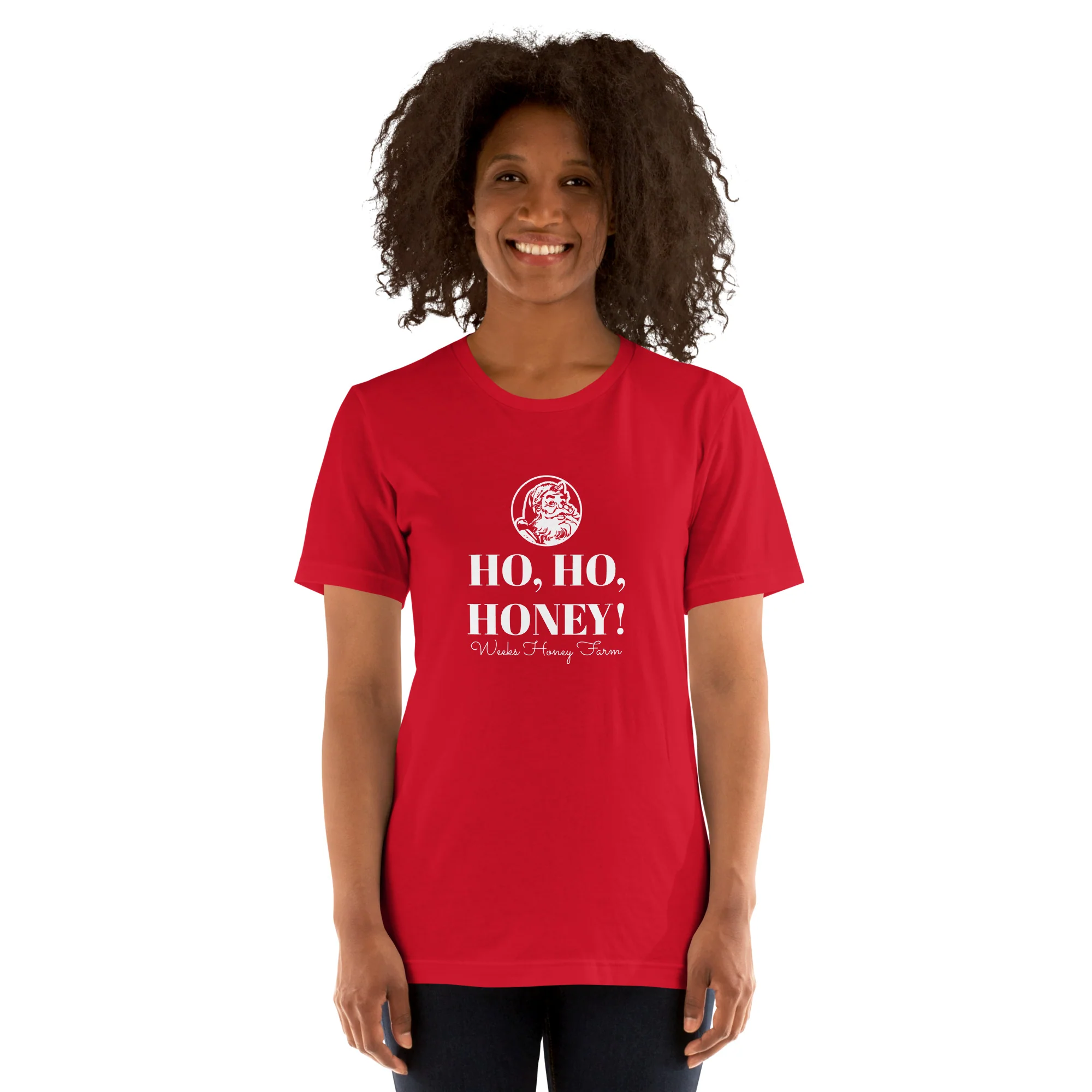 Ho, Ho, Honey Soft Fit Unisex T-shirt - Image 4