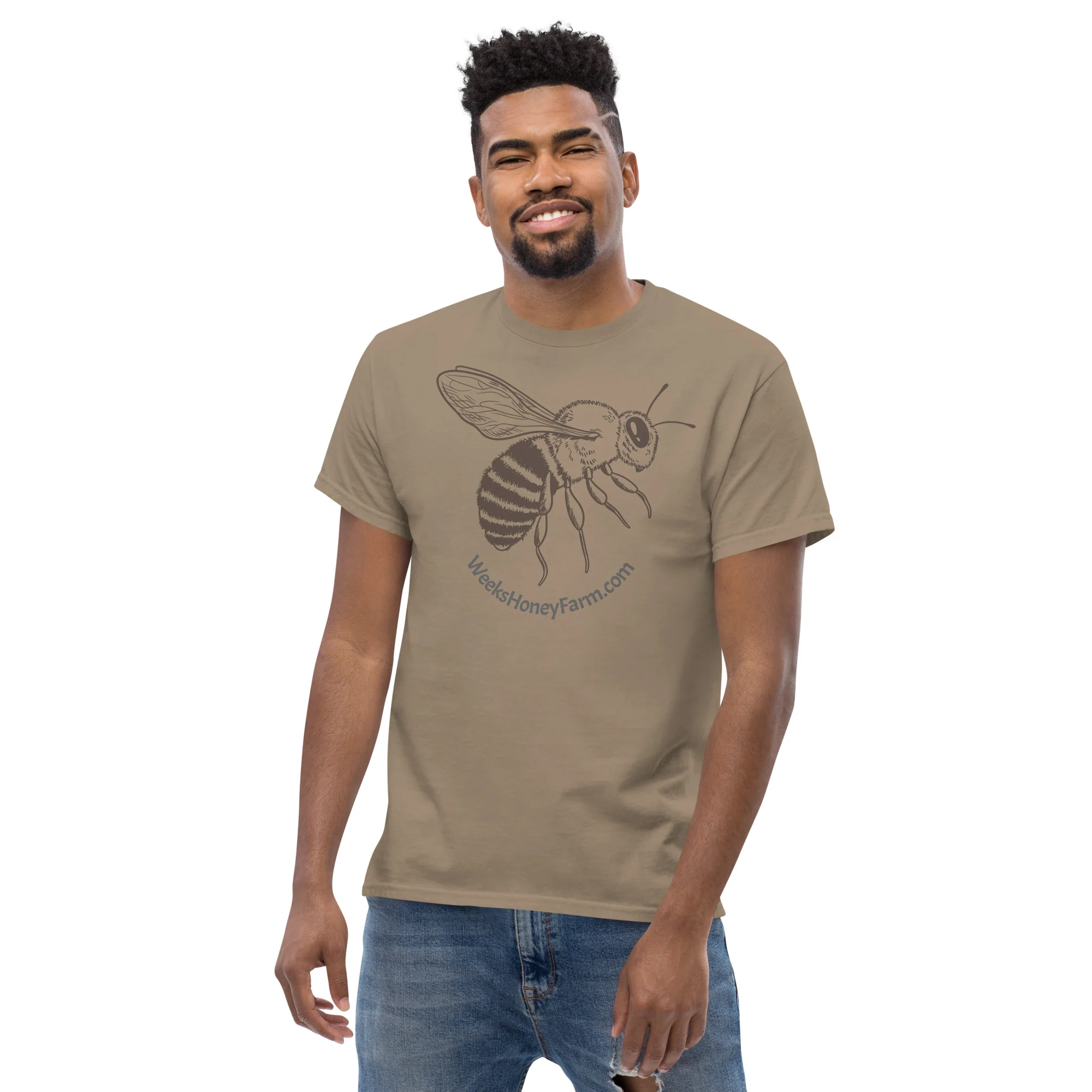 Honey Bee Men's T-shirt - Image 3