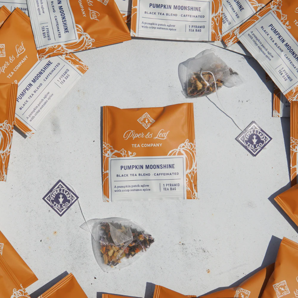 Pumpkin Moonshine Case of Individually Wrapped Tea Bags- 50ct - Image 3