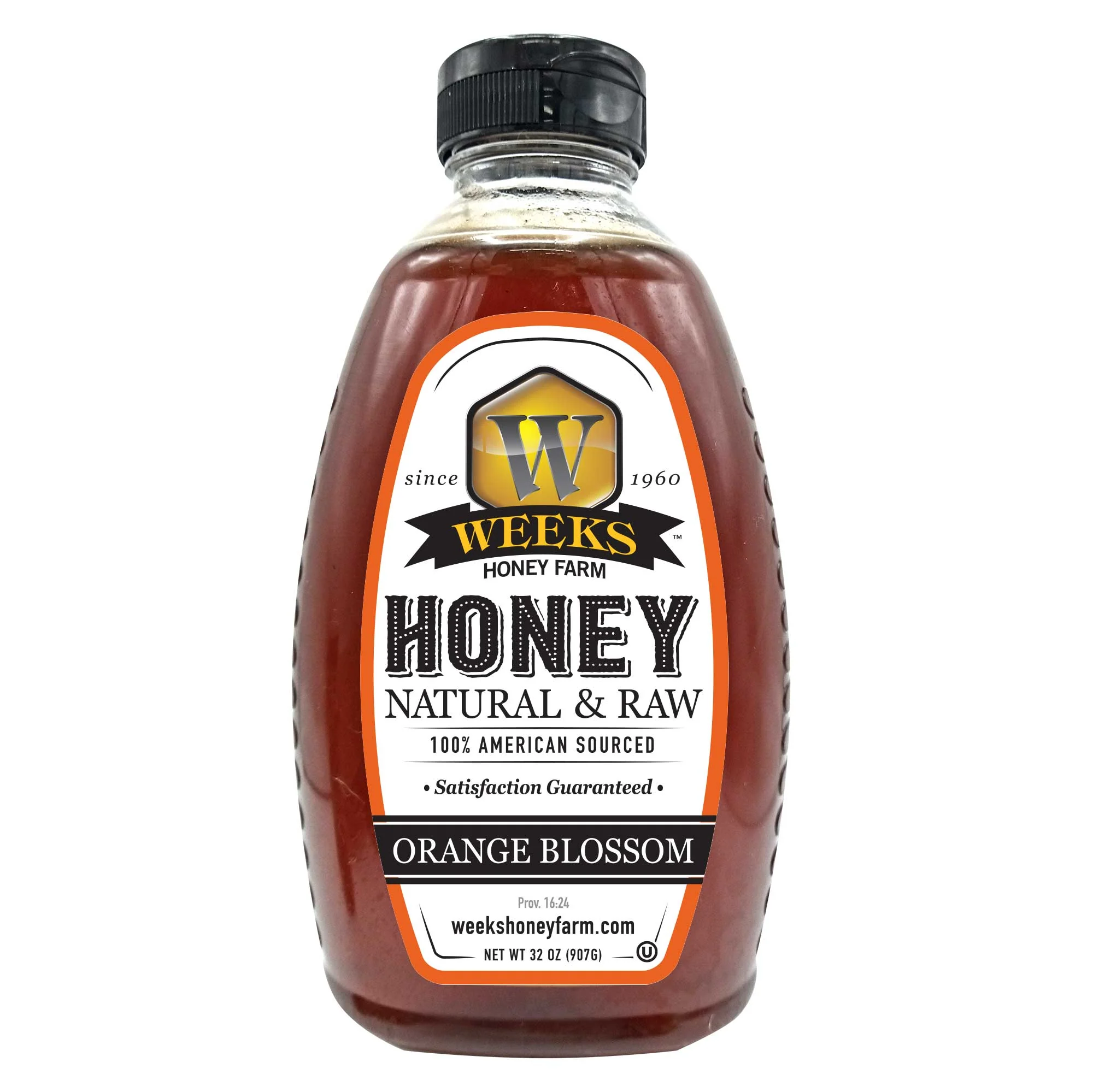 Pure Raw American Orange Blossom Honey - Unfiltered, All-Natural Citrus Sweetness - Image 5