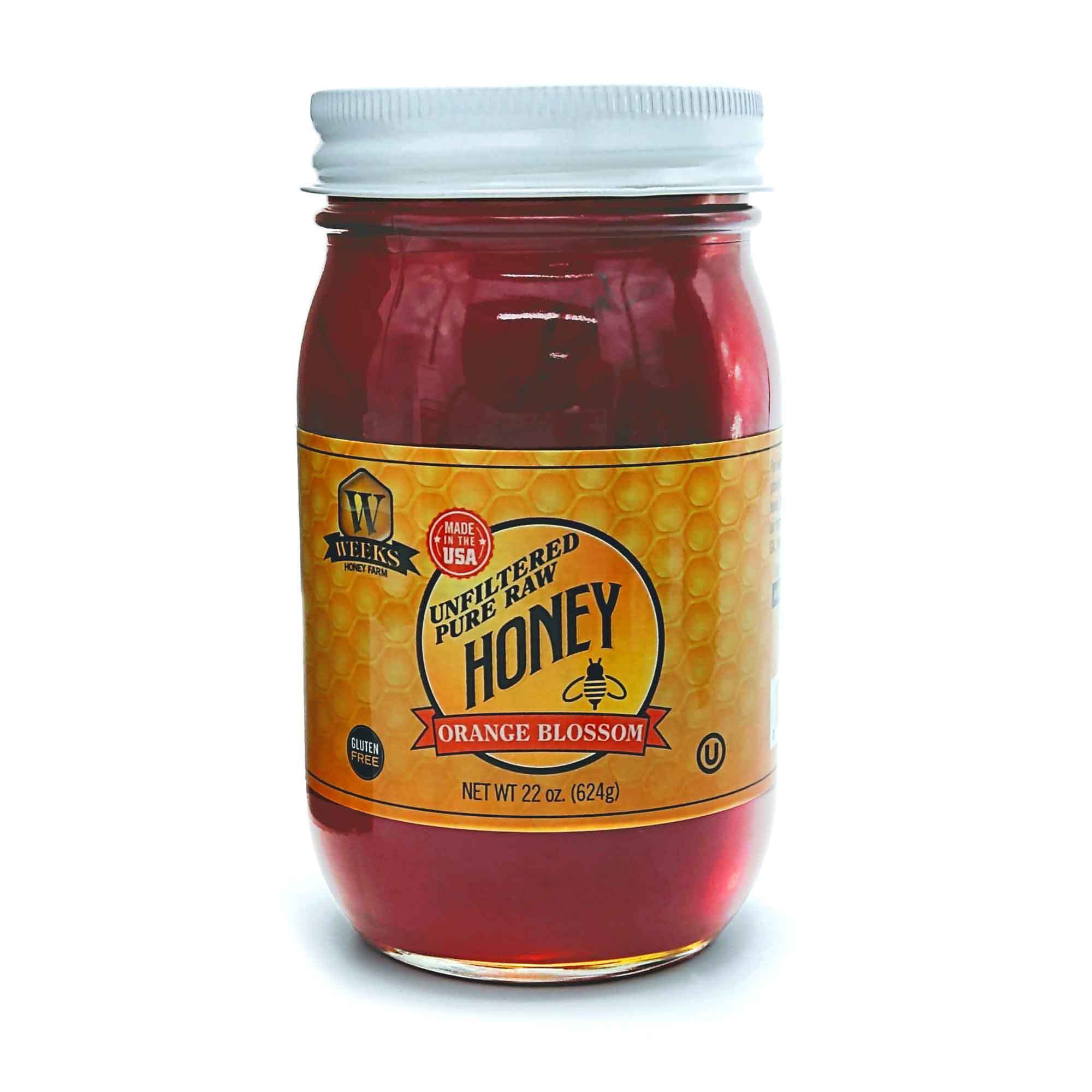 Pure Raw American Orange Blossom Honey - Unfiltered, All-Natural Citrus Sweetness - Image 9