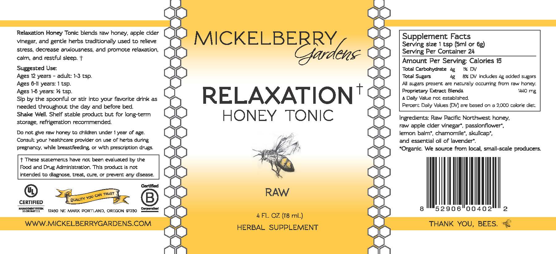 Relaxation Honey Tonic - Image 12