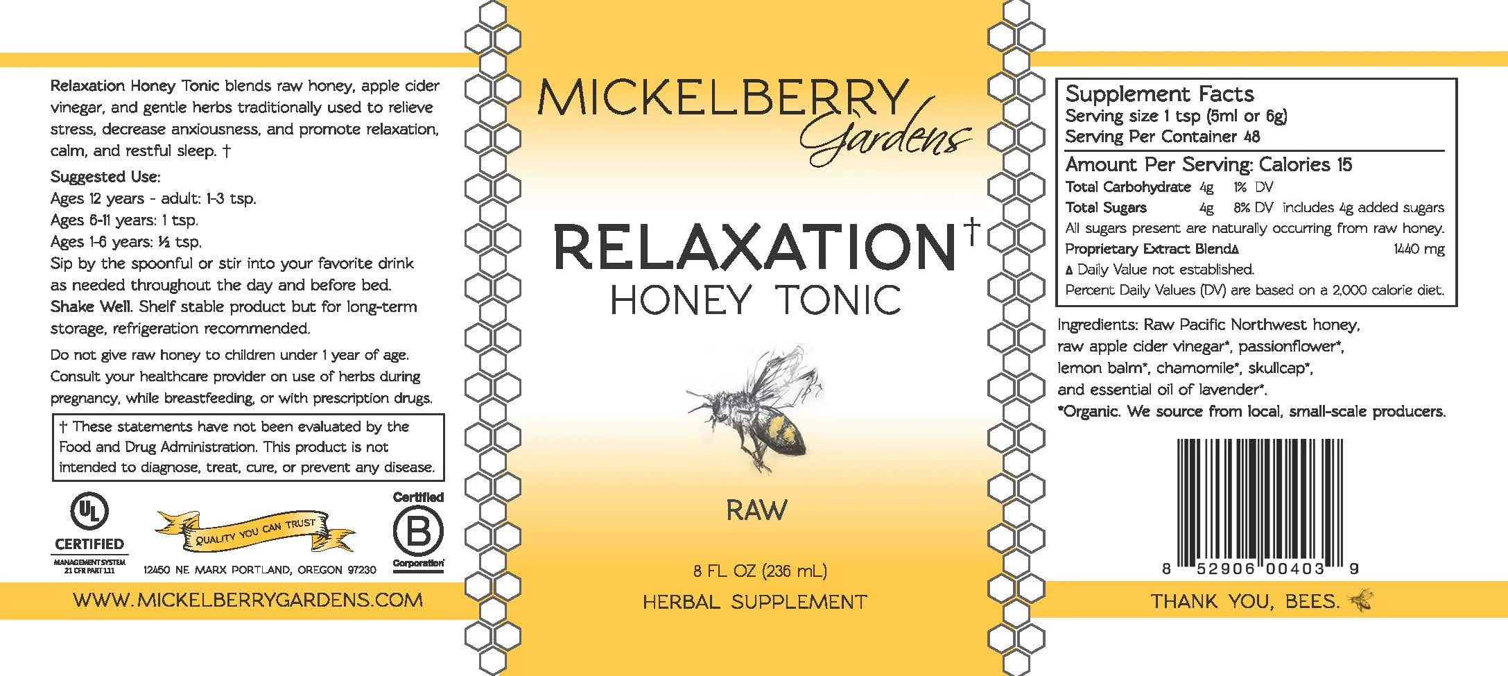 Relaxation Honey Tonic - Image 13