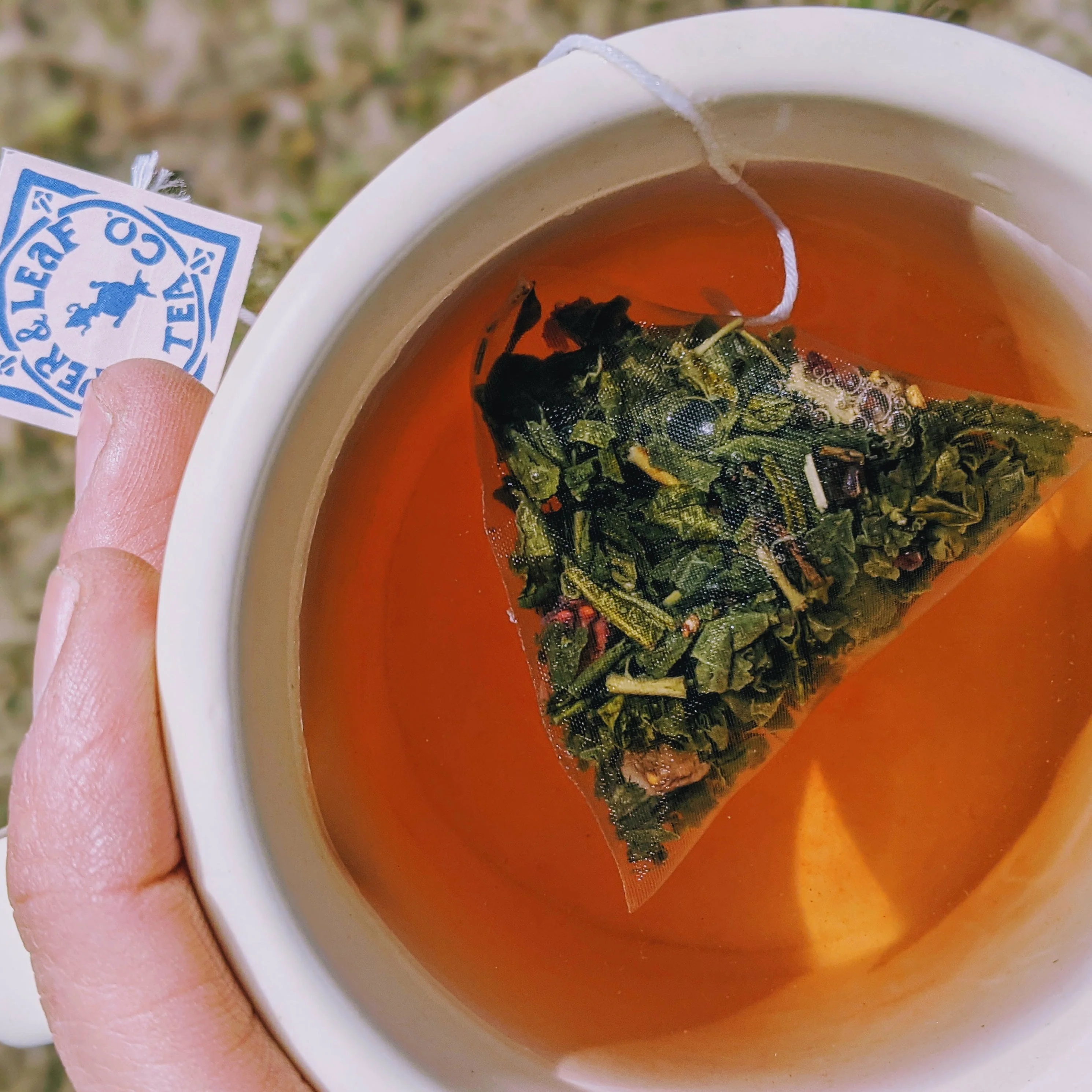 Sassyfras Strawberry 9ct Tea Bags in Muslin - Image 3