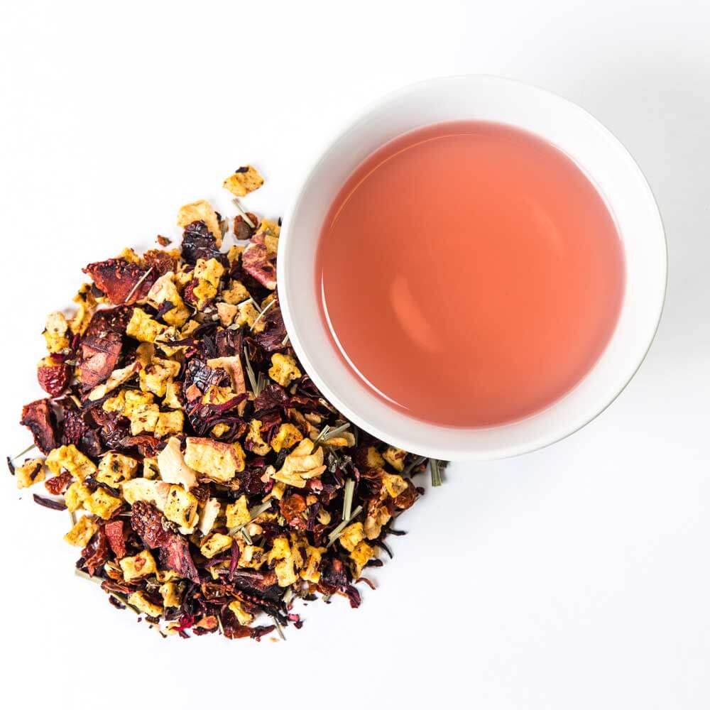 Strawberry Shindig Muslin Bag of Loose Leaf Tea - 15 Servings - Image 5