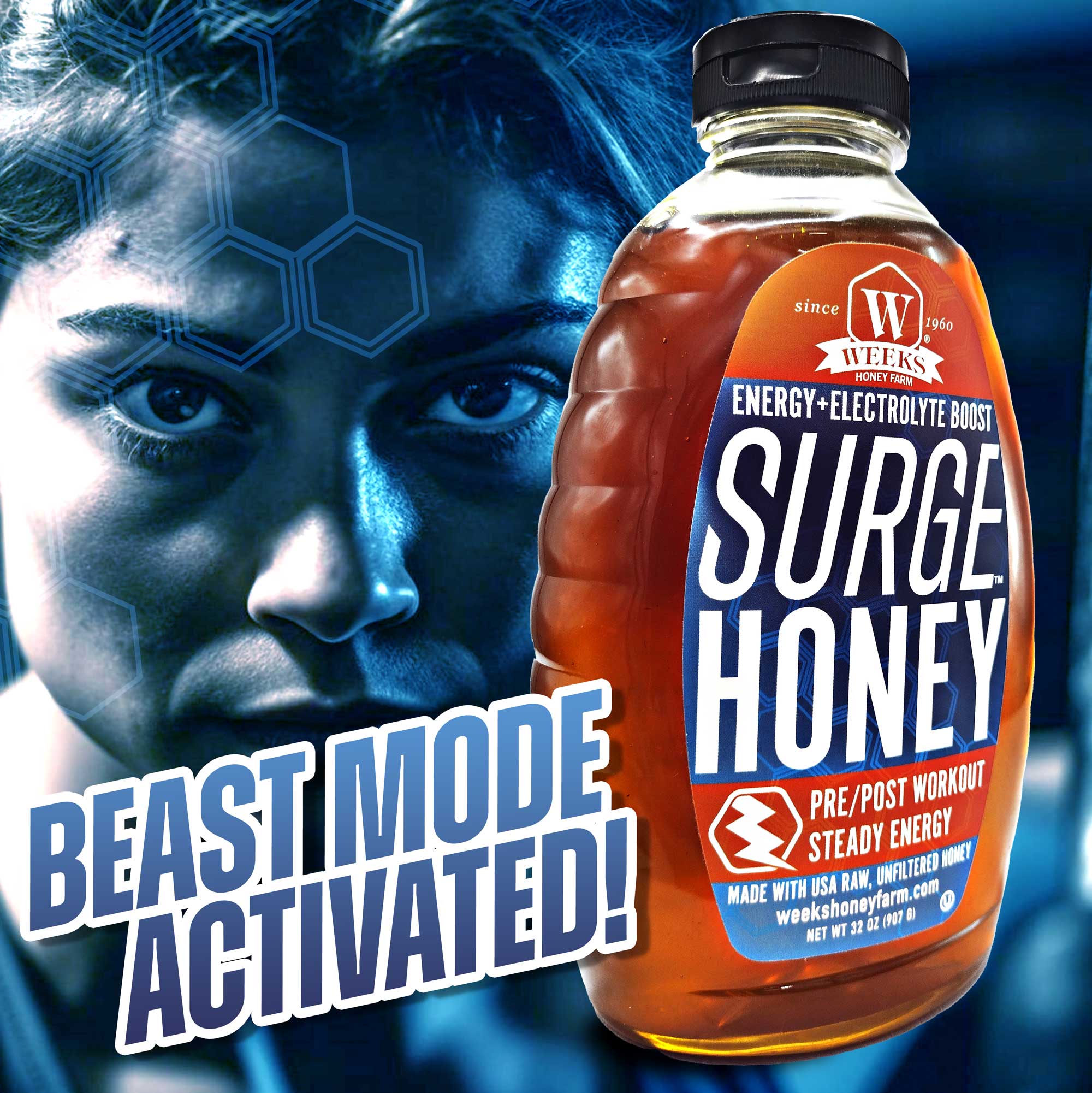 Surge Honey™ – Pure Raw Energy & Electrolyte Boost for Pre/Post Workouts - Image 4