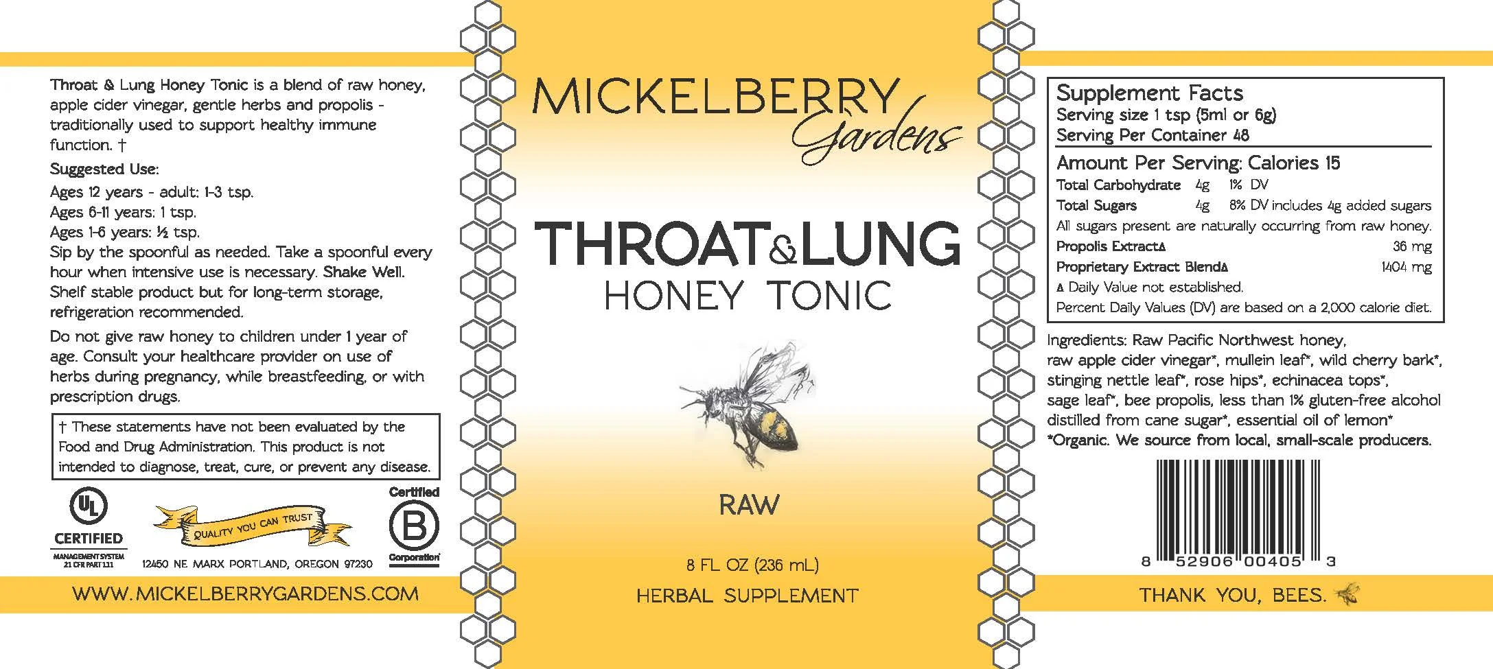 Throat and Lung Honey Tonic - Image 13