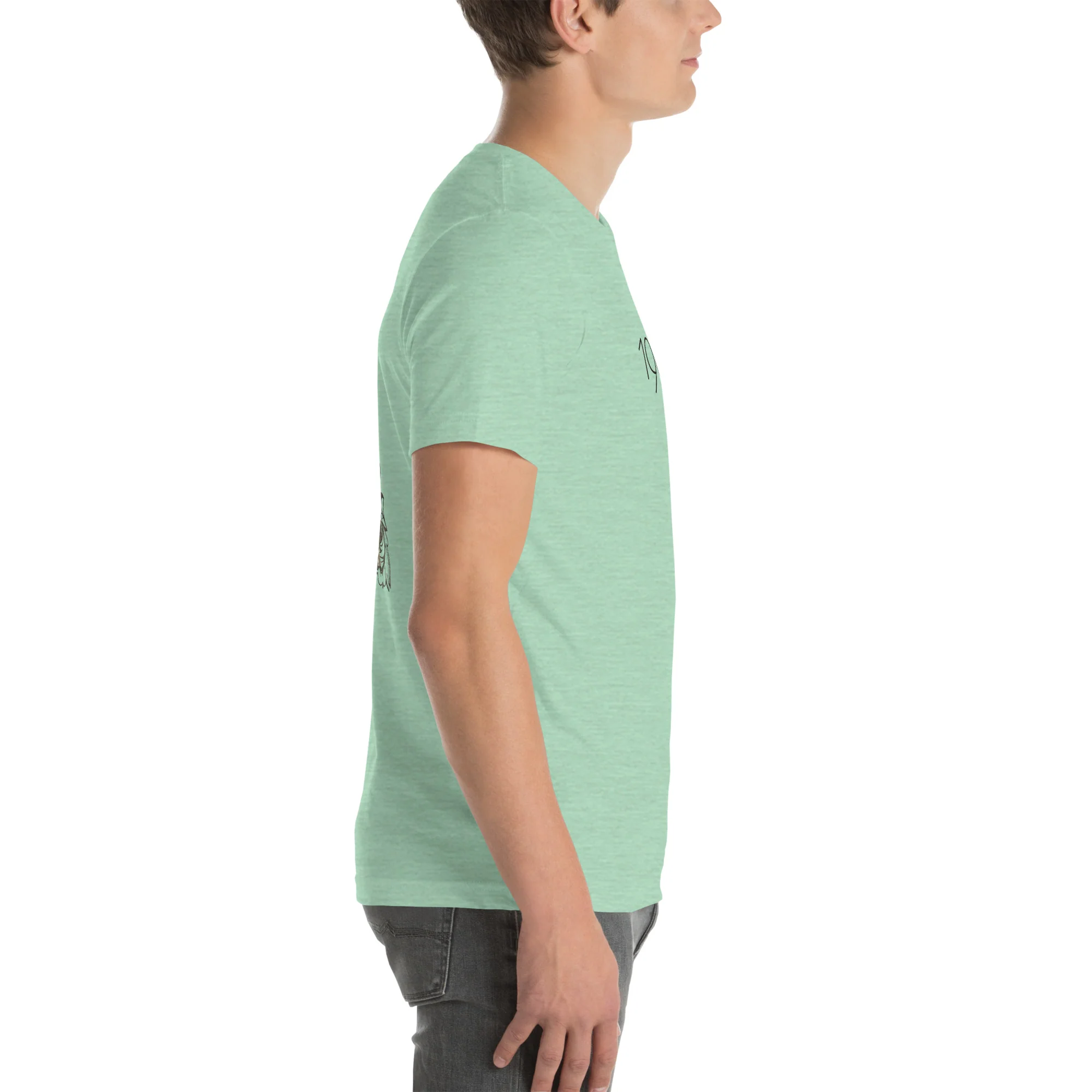 Tractor and Bee Boxes, 1960 Soft Fit Unisex t-shirt - Image 12
