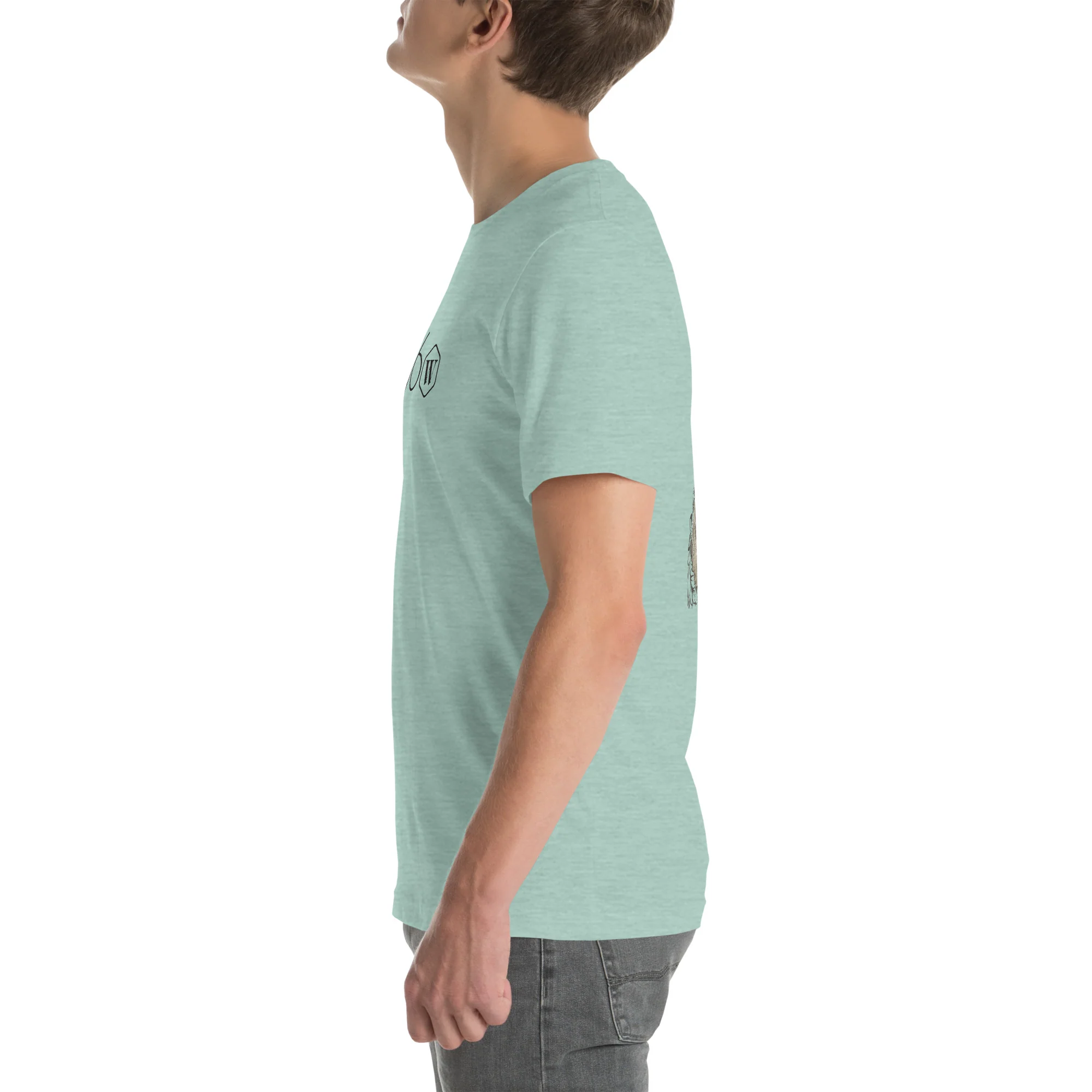 Tractor and Bee Boxes, 1960 Soft Fit Unisex t-shirt - Image 4