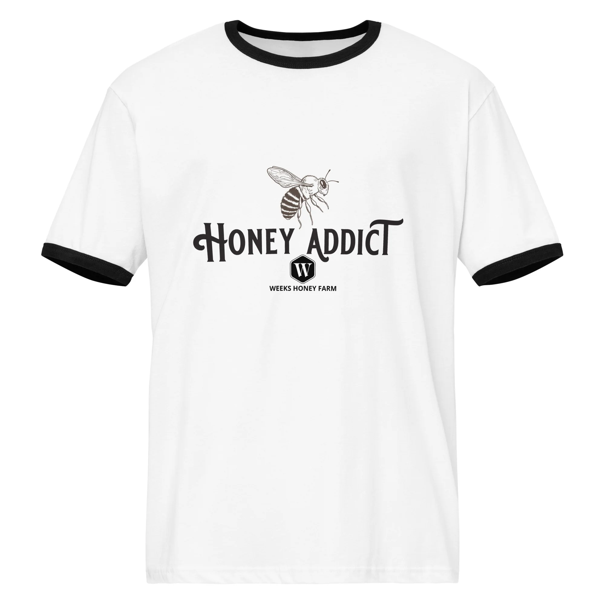 Honey Addict Soft Retro T-shirt is Perfect for Weekend Relaxing - Image 17