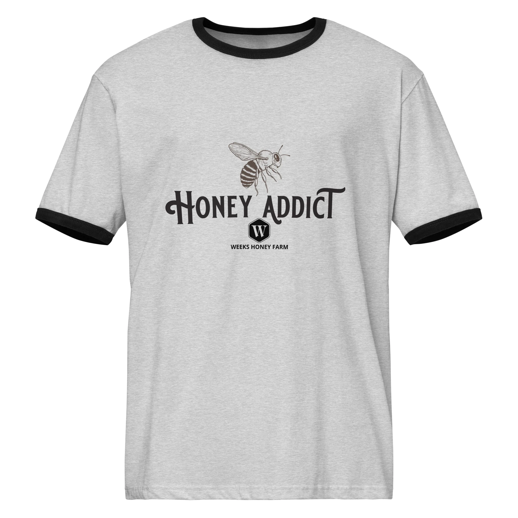 Honey Addict Soft Retro T-shirt is Perfect for Weekend Relaxing - Image 5