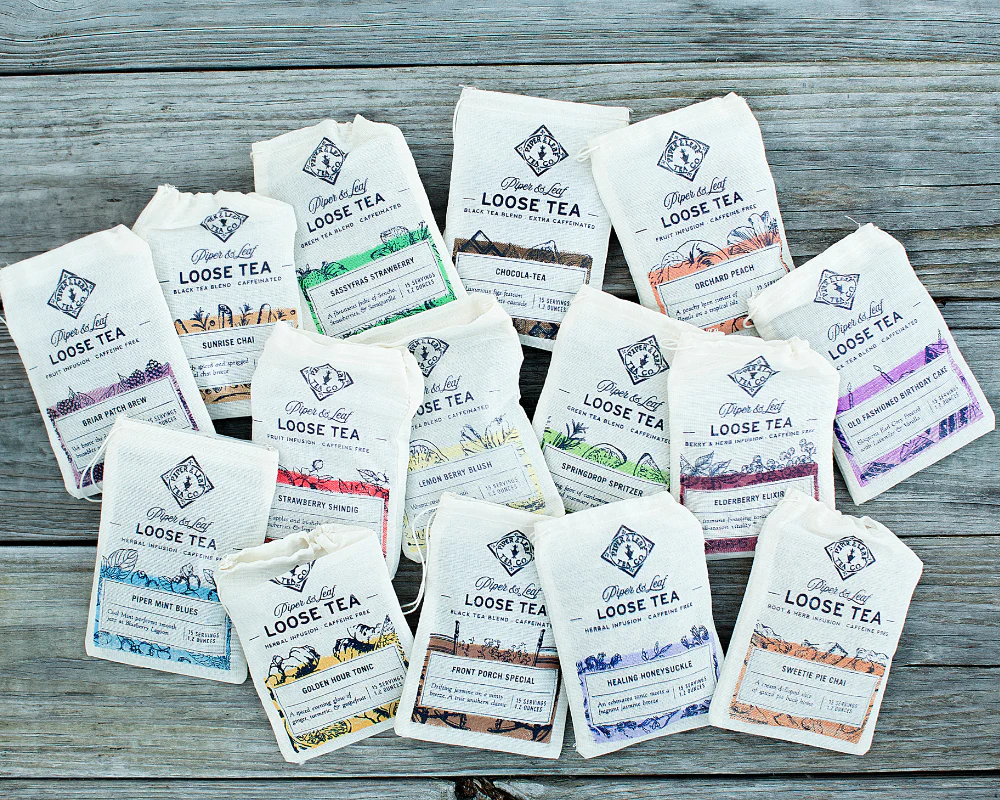 Variety Pack of Loose Leaf - 15 Blends, 15 Servings Each
