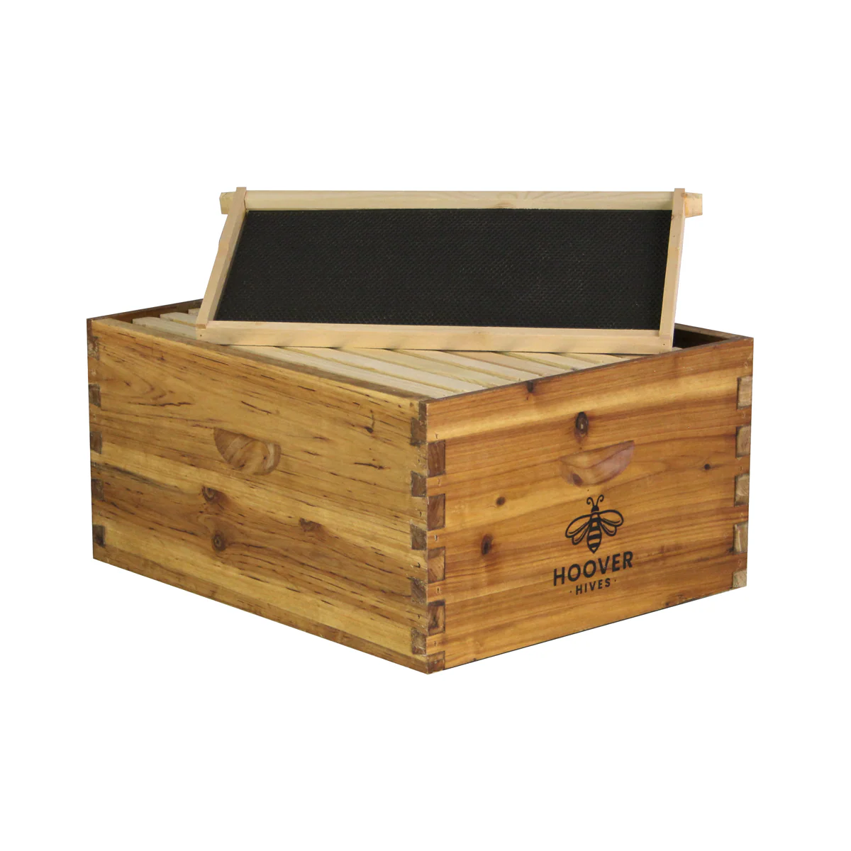 Wax-Coated Deep Brood Box – Durable Beekeeping Hive Body | Weeks Honey Farm