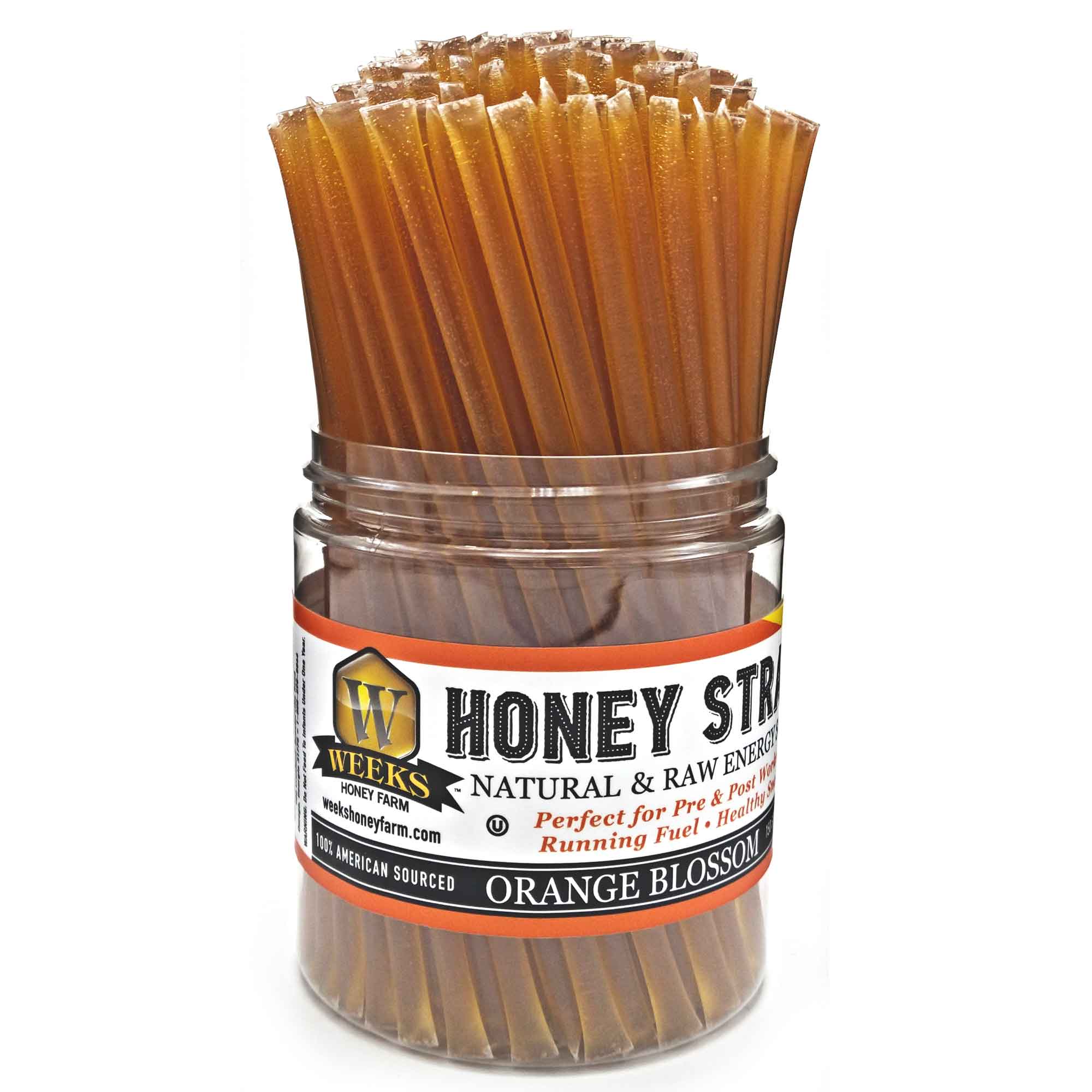 Pure Orange Blossom Honey Straws in Tub; 150 Count - Image 3