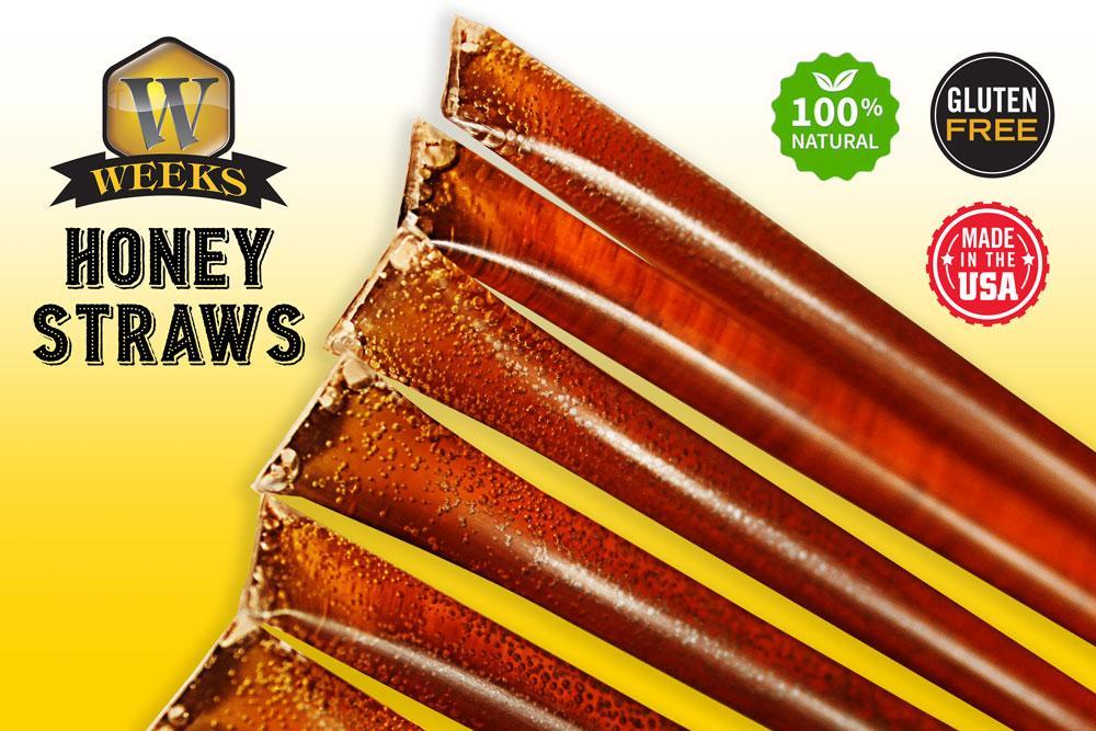 Pure Orange Blossom Honey Straws in Tub; 150 Count - Image 4