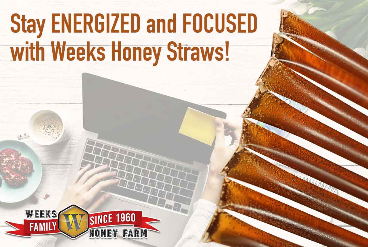 Pure Orange Blossom Honey Straws in Tub; 150 Count - Image 6
