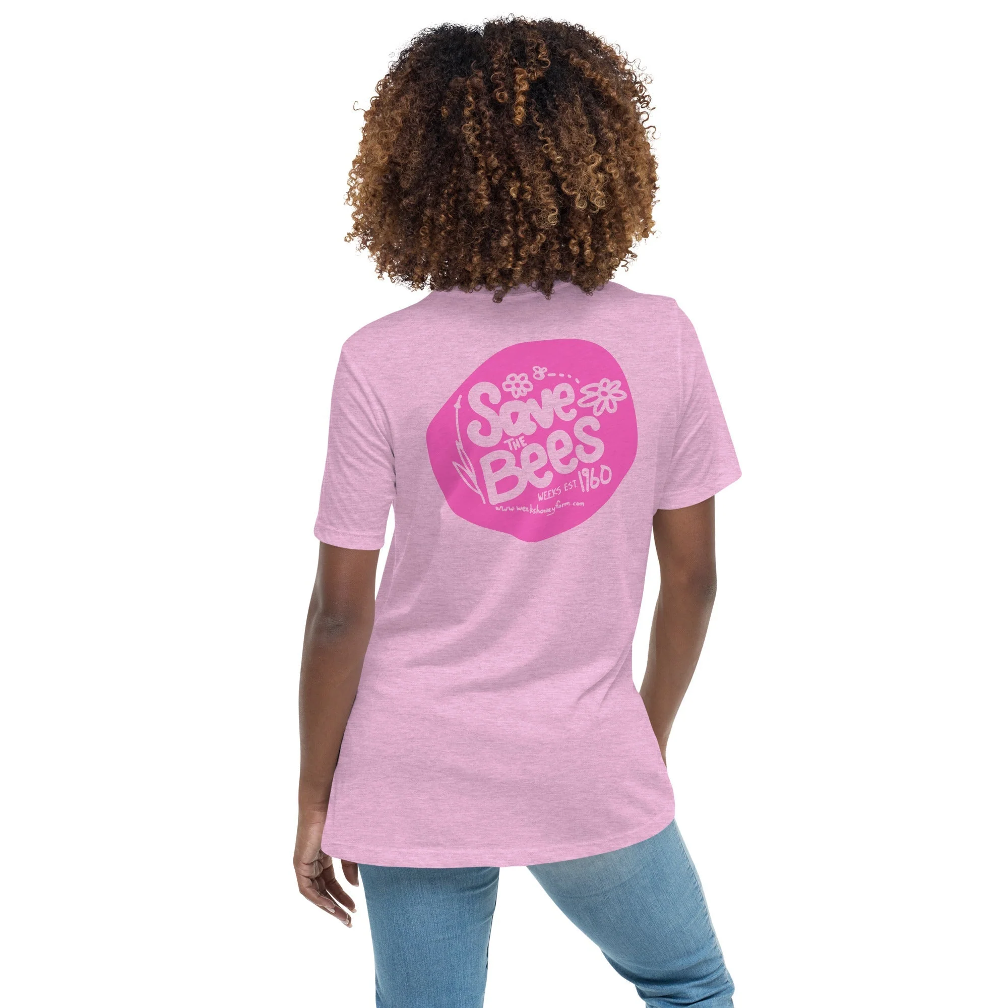 Weeks Save the Bees- Comfy Women's Relaxed T-Shirt